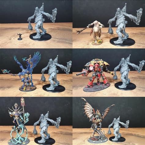 mega gargant size|What are the base sizes and model heights for Gargants and .